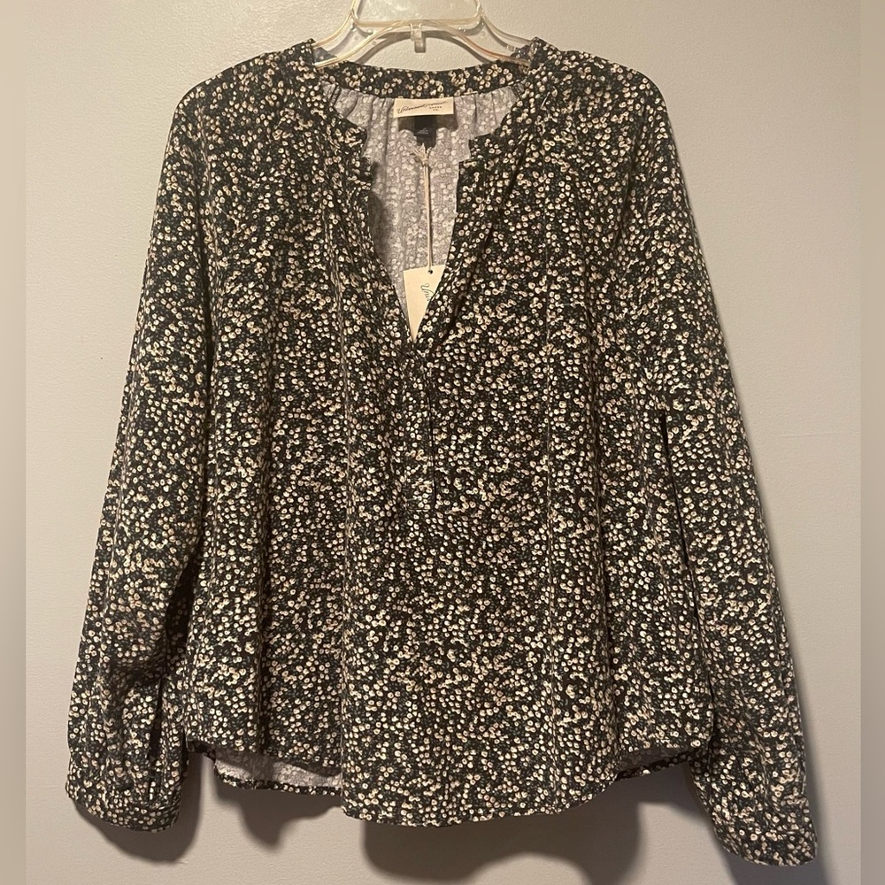 NWT Universal Thread Floral Woman’s Tunic Top Sz XL